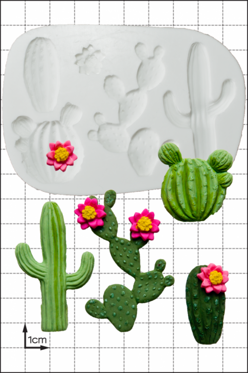 'Cactus' Silicone Mould