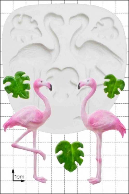 'Flamingos' Silicone Mould