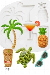 'Tropical' Silicone Mould